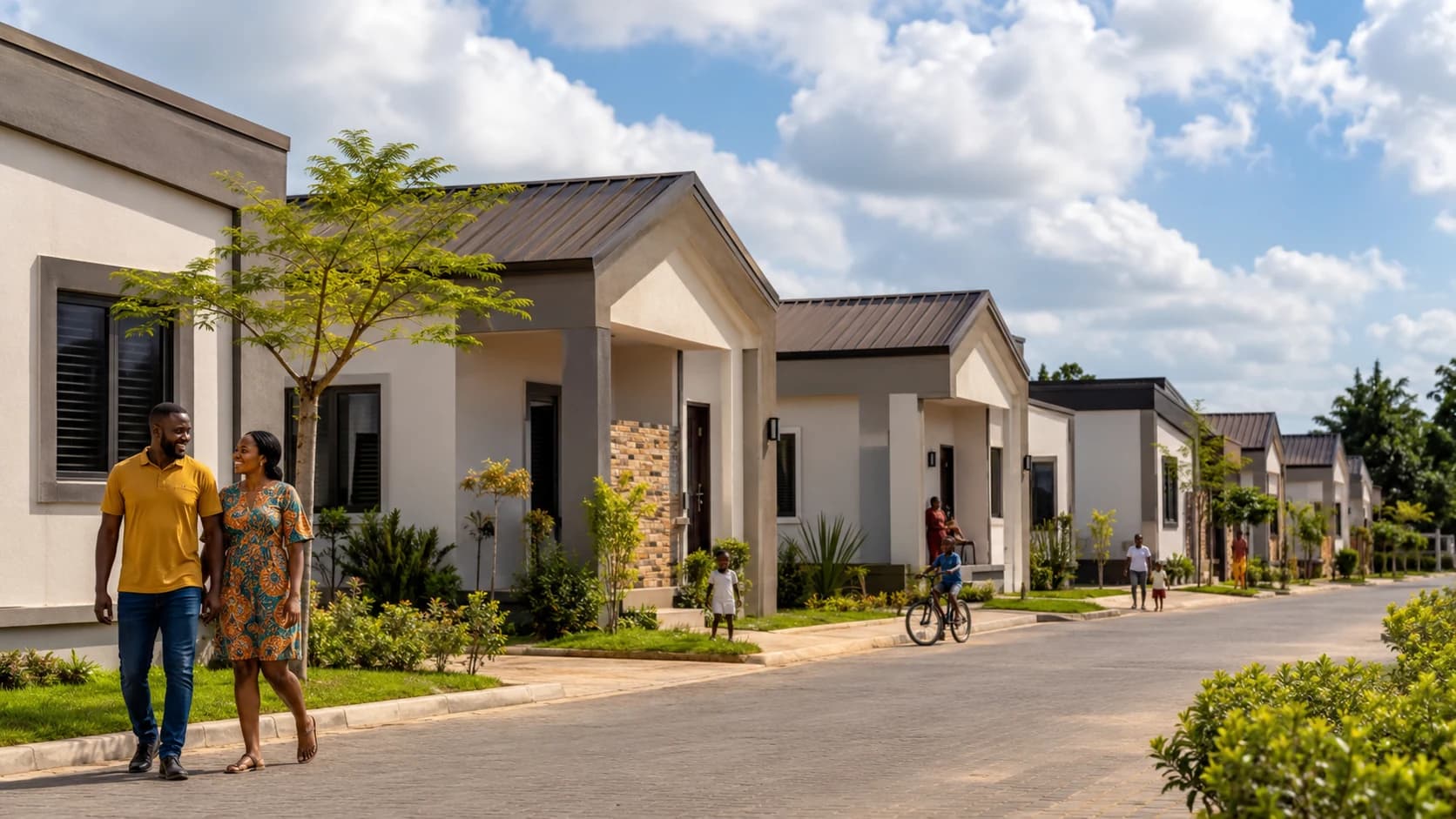Quality affordable housing community in Ghana
