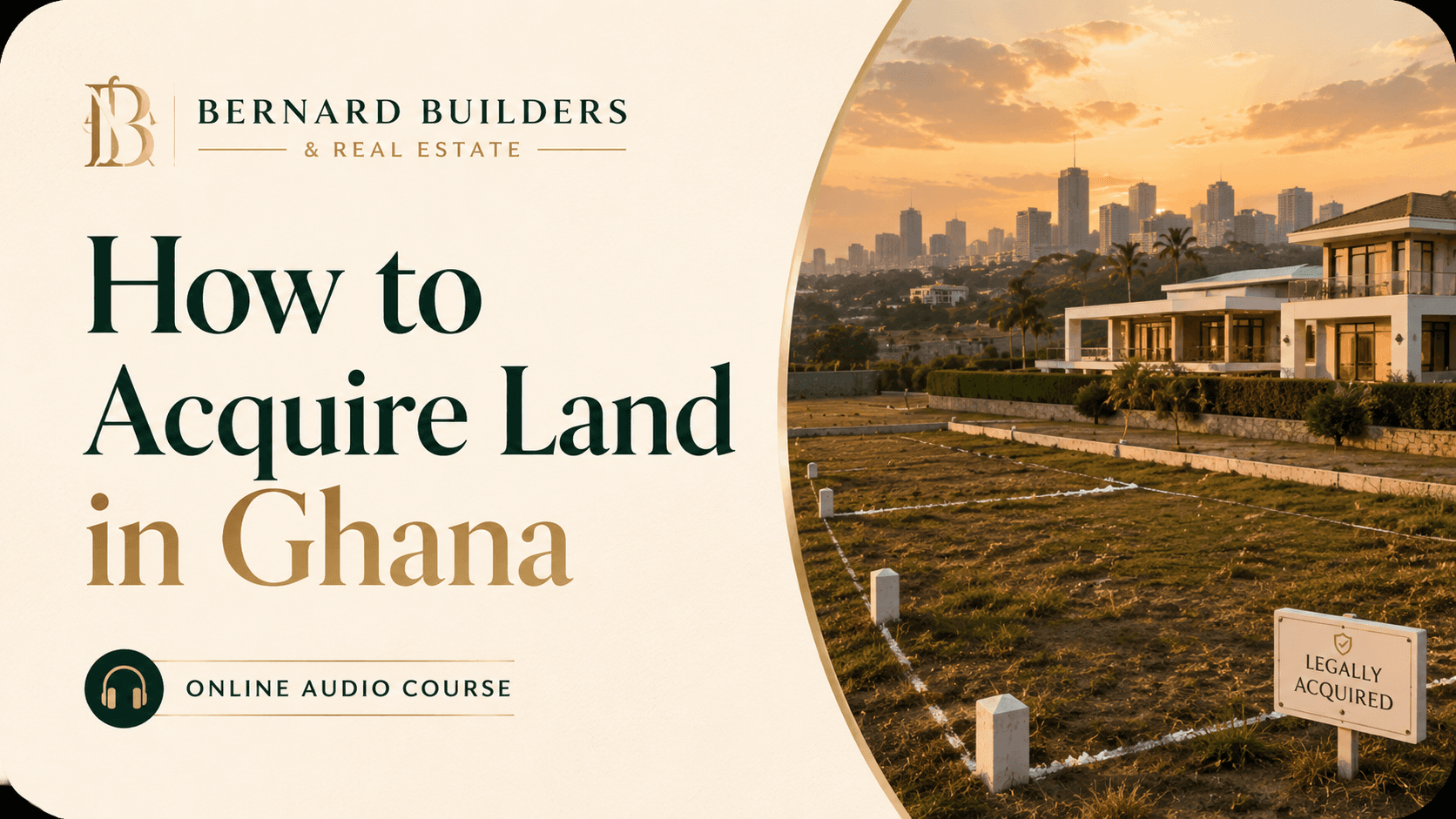 How to Acquire Land in Ghana course poster