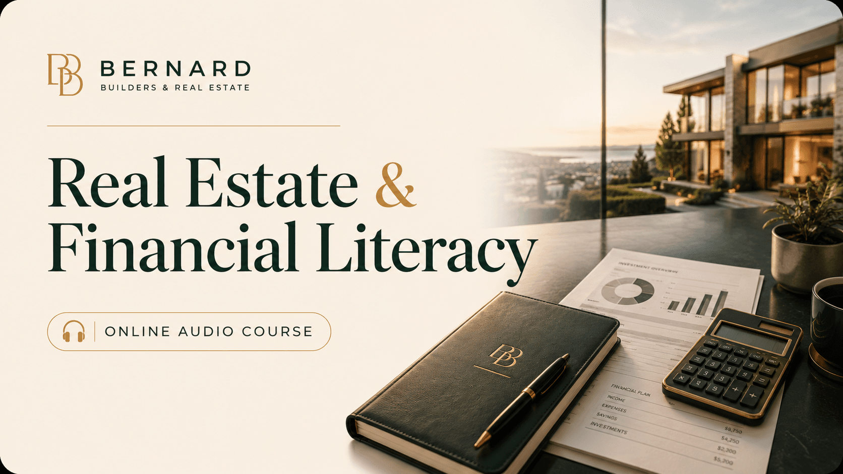 Real Estate Financial Literacy course poster